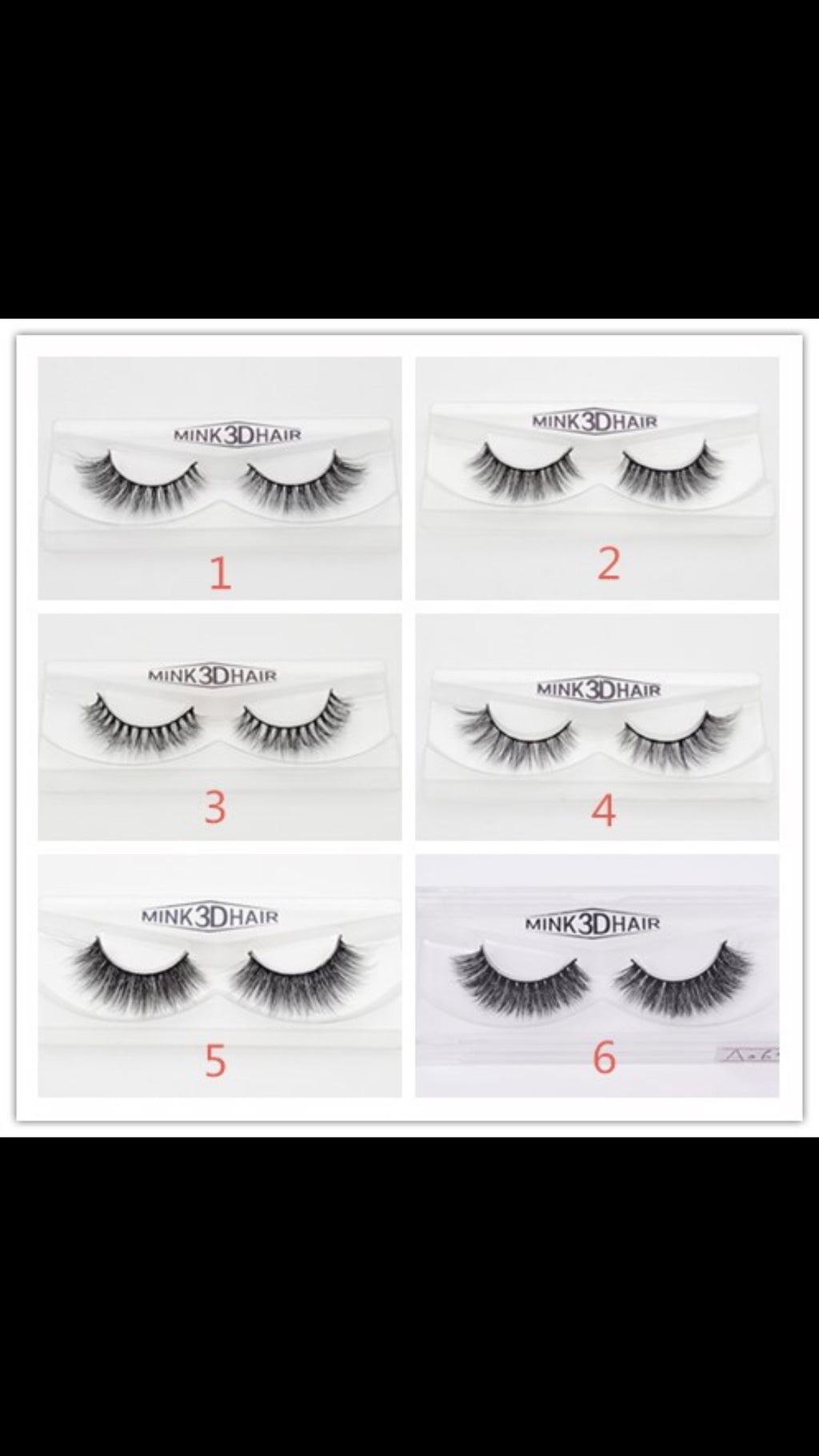 Mink Fluff Natural 3D Lashes